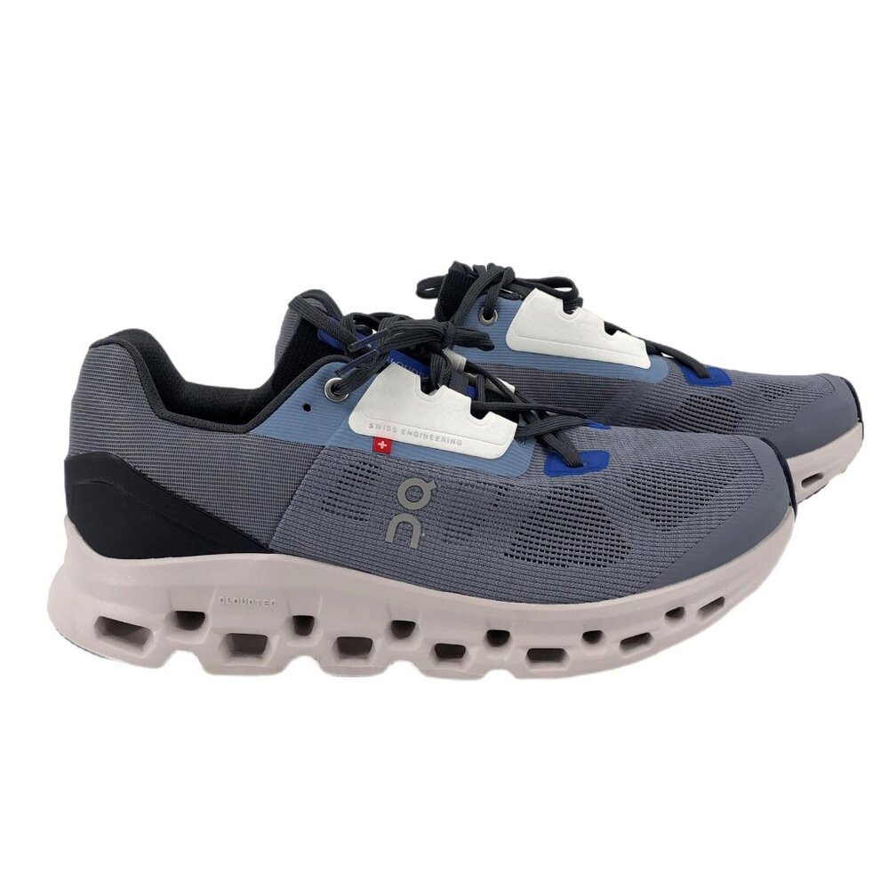 Vibrant Purple and Blue Athletic Sneakers | Cloud Stratus